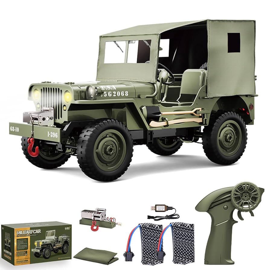 Amazon.com: Authticar RC Crawlers, 1:10 Scale New Upgrades